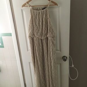 Sharagano Crochet Dress